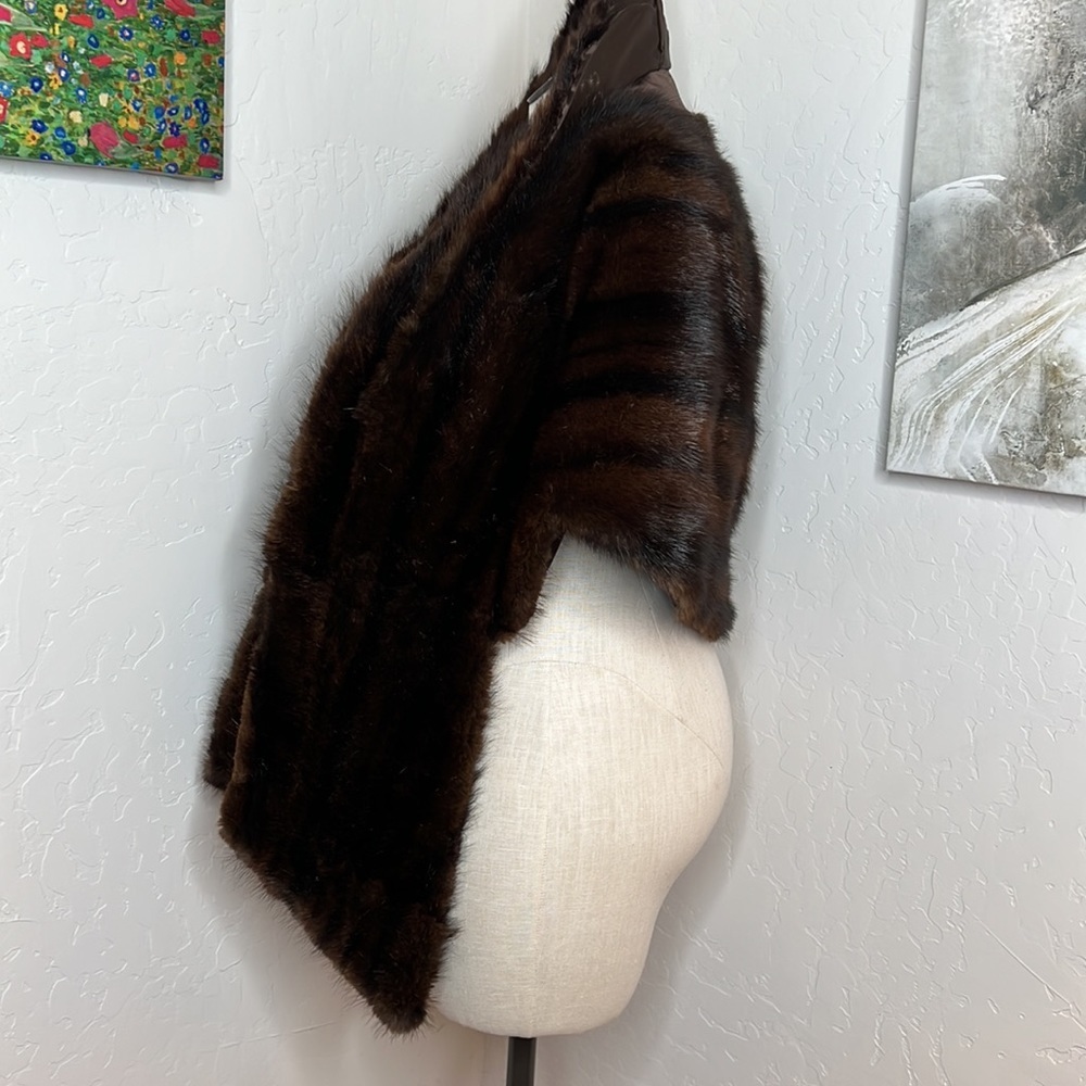 Real sable shawl. Vintage.  Sable. - Picture 7 of 16